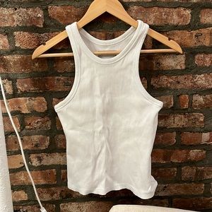 Everlane high neck tank top